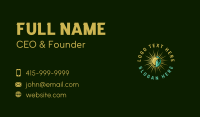 Natural Energy Solar Sun Business Card Image Preview