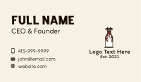 Cow Milk Bottle Business Card Image Preview