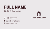 L Square & Pliers Tools Business Card Image Preview