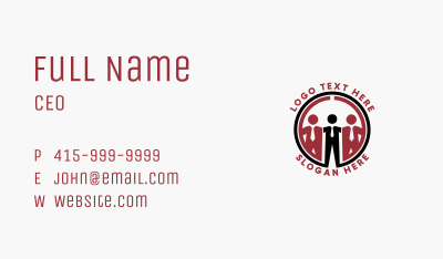 Corporate Job Organization Business Card Image Preview
