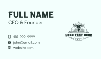 Bull Butcher Tavern Business Card Design