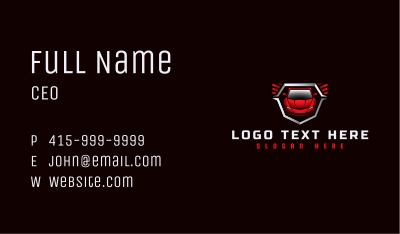 Automotive Garage Mechanic Business Card Image Preview