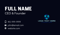 Tech Network Link Business Card Preview