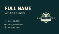 Soccer Sports Tournament Business Card Design