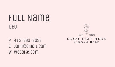 Premium Classy Perfume Business Card Image Preview