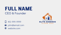 Excavator Home Builder Business Card Image Preview