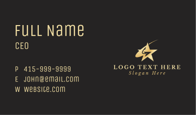 Golden Star Logistics  Business Card Image Preview