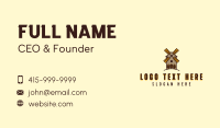 Wheat Crops Farmer Business Card Preview