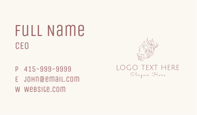 Feminine Nature Cosmetic Business Card Image Preview