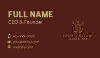 Law Scale Notary Business Card Image Preview