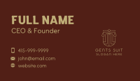 Law Scale Notary Business Card Image Preview