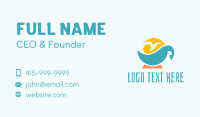 Tropical Coffee Business Card Image Preview