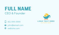 Tropical Coffee Business Card Preview