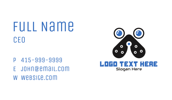 Tech Dog App Business Card Design Image Preview