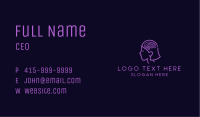 Woman Mental Awareness Business Card Image Preview