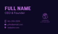 Woman Mental Awareness Business Card Image Preview