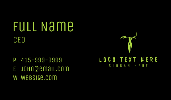 Spooky Gaming Letter T Business Card Design Image Preview