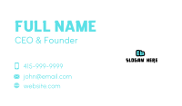 Playful Creative Wordmark Business Card Image Preview