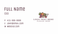 Organic Vegetable Market Business Card Image Preview