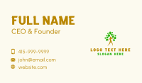 Human Wellness Tree Chat Business Card Image Preview