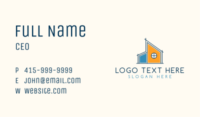 Home Structure Builder Business Card Image Preview