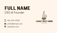 Coffee Guitar Mug Business Card Image Preview