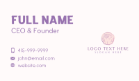 Woman Body Spa  Business Card Image Preview