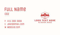Truck Delivery Garage Business Card Image Preview