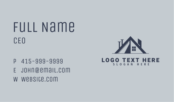 House Carpentry Contractor Business Card Design Image Preview