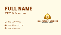 Noble Lion Crown  Business Card Image Preview