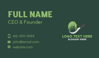 Grass Cutter Landscaping Business Card Image Preview