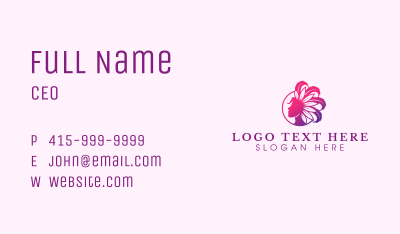 Lady Salon Pageant Business Card Image Preview