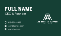 Realty Label Letter A Business Card Image Preview