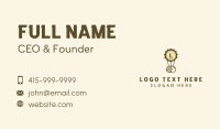 Lumber Log Lettermark Business Card Image Preview