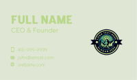 Forest Mountain Trekking Business Card Image Preview