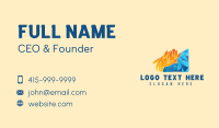 Fire Ice House Business Card Preview