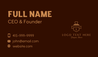 Tailoring Hat Letter  Business Card Image Preview