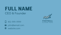 Checkered Race Flag Business Card Image Preview