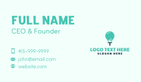 Light Bulb Paint Brush Business Card Image Preview