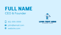 Sanitation Cleaner Housekeeping Business Card Preview