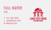 Sun Temple Pillar Business Card | BrandCrowd Business Card Maker