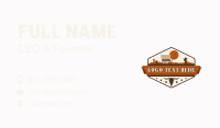 Wild West Desert Wagon Business Card Design