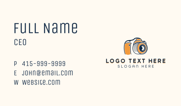 Media Camera Photography Business Card Design Image Preview