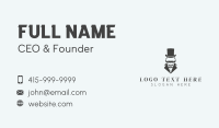 Gentleman Suit Tailoring Business Card Design