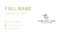 Flower Rose Florist Business Card Image Preview