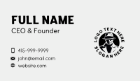 Detective Masculine Silhouette Business Card Preview