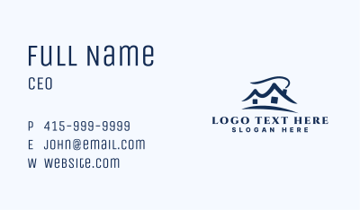 Residential Home Realty Business Card Image Preview