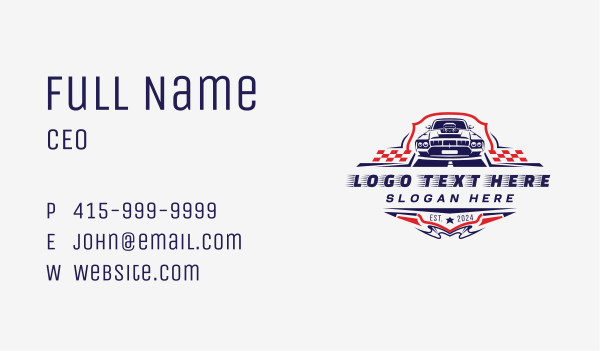 Car Automotive Garage Business Card Design Image Preview