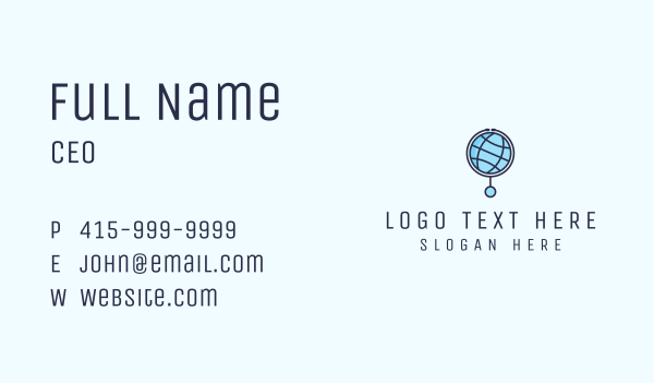 Global Medicine Organization Business Card Design Image Preview