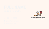 Male Baker Cartoon Business Card Image Preview